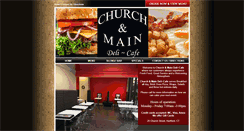 Desktop Screenshot of churchandmaindeli.com